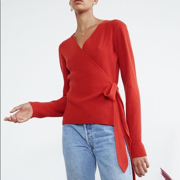 Nanushka Sweaters - BNWT Nanushka Cashmere Blend Wrap Sweater